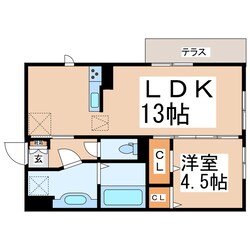 D-room飛田の物件間取画像